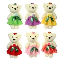 Игрушка из пенопласта &laquo;Мишка с цветком&raquo;, МИКС