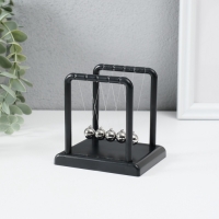 Маятник "Антистресс" чёрный 7,5х8,8х9 см