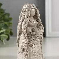 Фигура гипс "Берегиня рода" 13х6 см, под камень