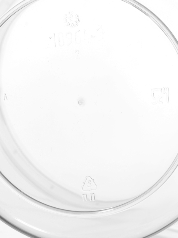 Банка для хранения продуктов, 1 л, пластик, прозрачная, крышка МИКС