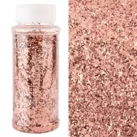 Конфетти &laquo;Шестиугольники&raquo; розовое золото, металлик, 0.1 см, 90 г