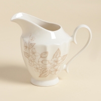 Молочник SL Home &laquo;Аманде&raquo;, 14&times;8,7&times;12,5 см, фарфор, белый