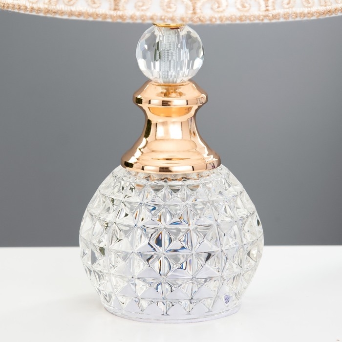 Настольная лампа "Эринси" Е27 40Вт белый 23х23х40 см