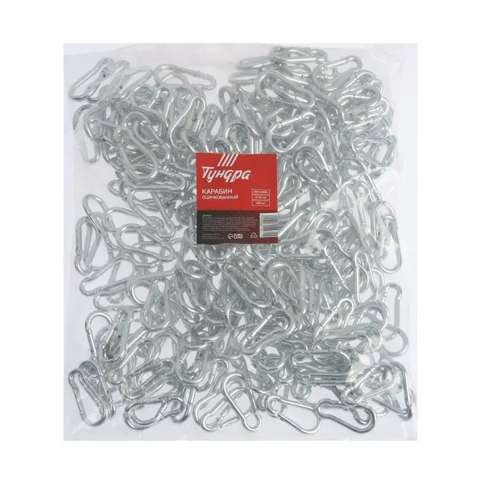 Карабин ТУНДРА krep, DIN5299С, 4&times;40 мм, оцинкованный