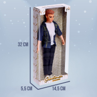 Кукла-модель &laquo;Майкл&raquo; в костюме, шарнирный