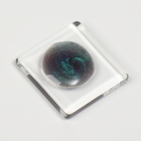 Гель-лак для ногтей, &laquo;CAT`S EYE&raquo;, 3-х фазный, 8мл, LED/UV, цвет хамелеон/серый/фиолетовый (01)