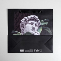 Пакет подарочный ламинированный квадратный, упаковка, &laquo;Antique&raquo;, 30 х 30 х 12 см