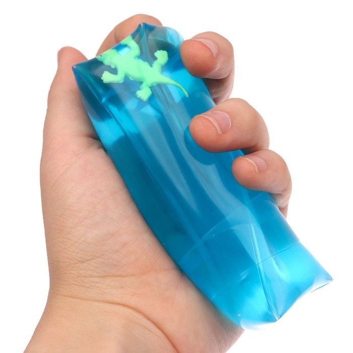 Мялка-скользун &laquo;Скользун-паук&raquo;, цвета МИКС, с жидкостью, в шоубоксе