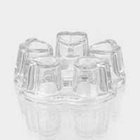 Подставка стеклянная для подогрева &laquo;Хрусталик&raquo;, d=14 см