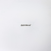 Набор для суши из стекла Доляна &laquo;Марбл белый&raquo;, 3 предмета: соусники 8&times;2 см, 8&times;6 см, подставка 25&times;15&times;2 см