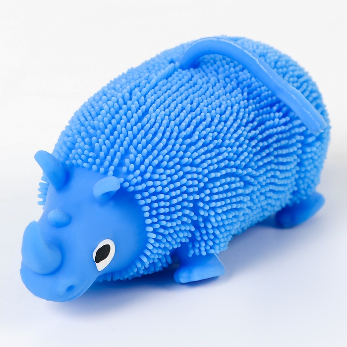 Ёжка &laquo;Носорог&raquo; световой, цвета МИКС