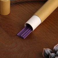 Набор благовоний с подставкой "Орнамент", чёрной