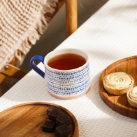 Кружка фарфоровая SL Home &laquo;Сканди&raquo;, 450 мл, цвет белый