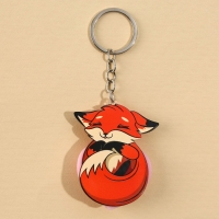 Брелок мялка для ключей &laquo;Лисичка с сердечком&raquo; 4.6 х 7 см