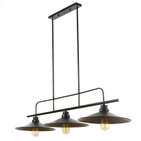 Люстра "Джозеф" 3x40W E27 черный 36x118x21,5 см BayerLux