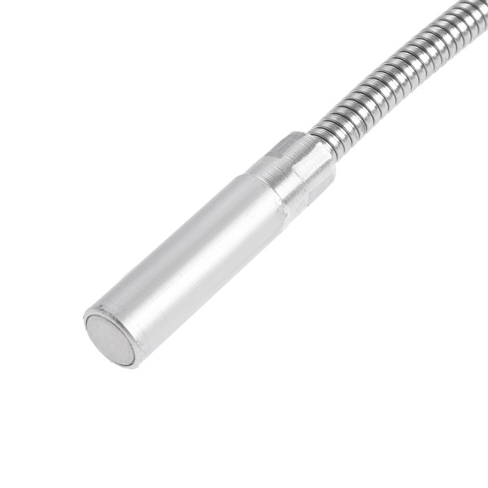 Магнит гибкий ТУНДРА с фонариком, диаметр 17 мм, 590 мм, до 2 кг