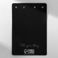 Кулоны &laquo;Неразлучники&raquo; клыки, цвет чёрно-голубой в золоте, 45 см