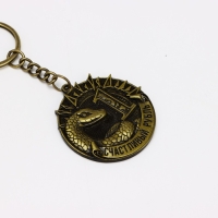 Брелок новогодний, для ключей &laquo;Счастливый рубль&raquo;, диам. 4 см