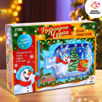 Набор для творчества &laquo;Ночник своими руками&raquo;, снеговик