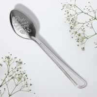 Ложка подарочная на открытке &laquo;Любимой сестре&raquo;, 3 х 14 см.