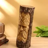 Сувенир "Старец" дерево Джампинис 12х12х30 см