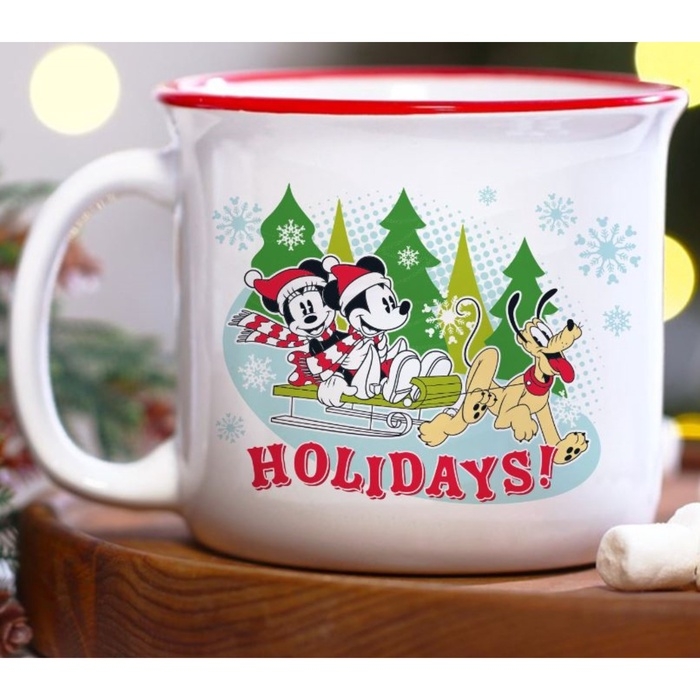 Кружка керамическая новогодняя &laquo;Holidays!&raquo; Микки Маус и друзья, 250 мл
