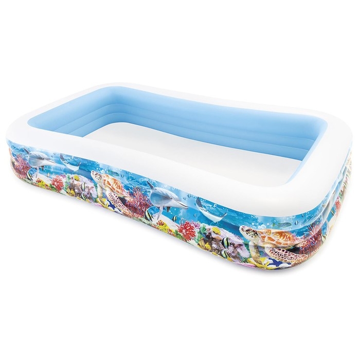 Бассейн надувной &laquo;Морское дно&raquo;, 305 х 183 х 56 см, от 6 лет, 58485NP INTEX