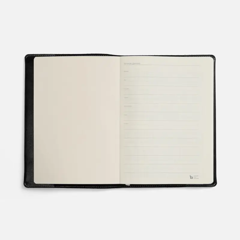Ежедневник Apache, недатированный, черный