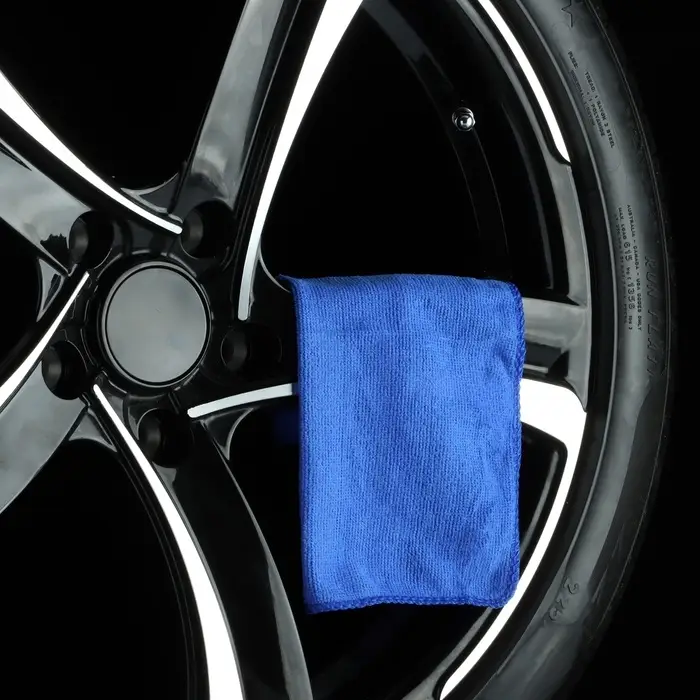 Тряпка для мытья авто, Grand Caratt, микрофибра 20&times;30 см, синяя