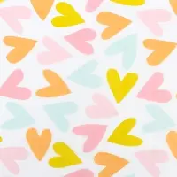 Бумага упаковочная тишью &laquo;С любовью&raquo;, 50 см &times; 70 см, 17 грамм