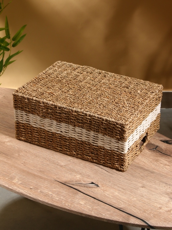 Корзина плетеная 40х30х17 см, сиграсс