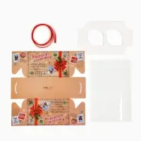 Коробка для капкейка &laquo;Письмо Деду Морозу&raquo;, 16 х 8 х 10 см