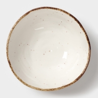 Миска Magistro Alpine Frost 17 см 16.9&times;7.3 белая