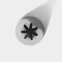 Насадка кондитерская, d=3 см, выход 1,6 см, нержавеющая сталь