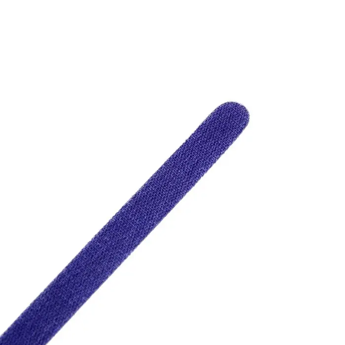 Стяжки-липучки для проводов 150&times;10&times;1.5 мм ТУНДРА, синяя, 10 шт.