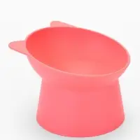 Миска для животных КИСА  0,2л, Soft-touch, розовый