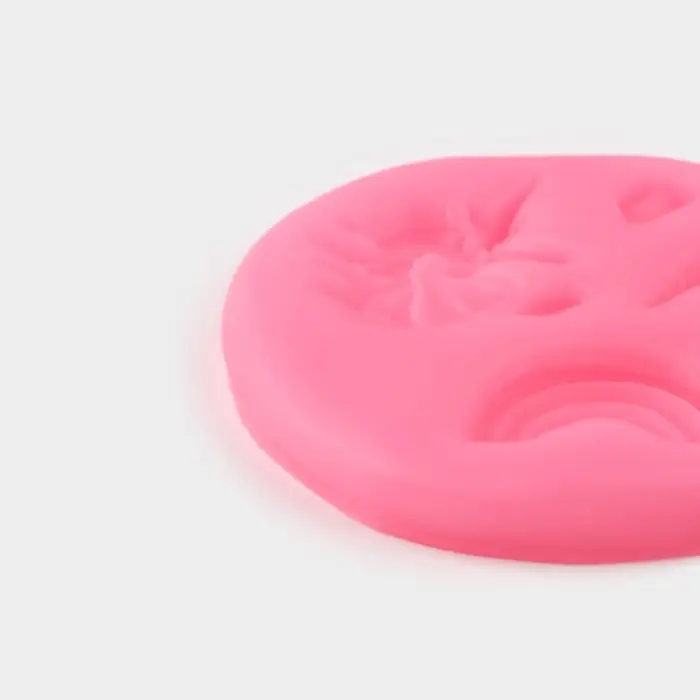 Молд &laquo;Радужный единорог&raquo;, силикон, 6.3&times;0.5 см, МИКС