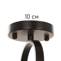 Бра Nadine 2х10Вт GU10 черный 30х16х32см