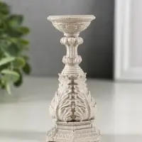 Подсвечник "Антик" высота 10 см, под камень