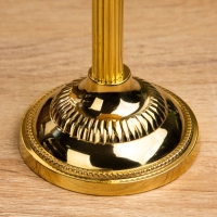 Подсвечник, латунь 7,5х7,5х15 см