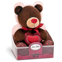 Мягкая игрушка &laquo;Медведь Choco с сердцем&raquo;, 20 см