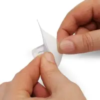 Крючок с клейкой поверхностью ТУНДРА, прозрачный, набор 4 шт.