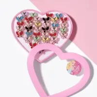 Кольцо &laquo;Выбражулька&raquo; бабочка эмаль, МИКС, безразмерное