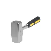 Кувалда ТУНДРА, цельнокованая, квадратный боек, двухкомпонентная рукоятка, 2 кг