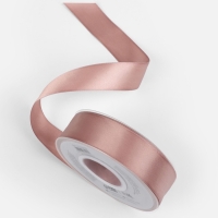 Лента атласная двухсторонняя №812 25мм*25&plusmn;1м телесный TR