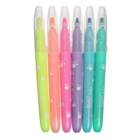 Фломастеры 6 цветов, на блистере, вентилируемый колпачок