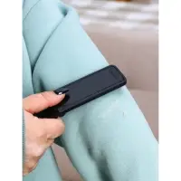 Щётка для одежды складная, 0.6&times;3.5&times;9.5 см, чёрная