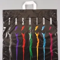 Пакет "Фэшн NEW", полиэтиленовый с петлевой ручкой, 55 х 55 + 4 см, 60 мкм