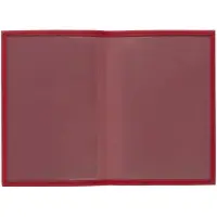 Обложка для паспорта Shall, красная