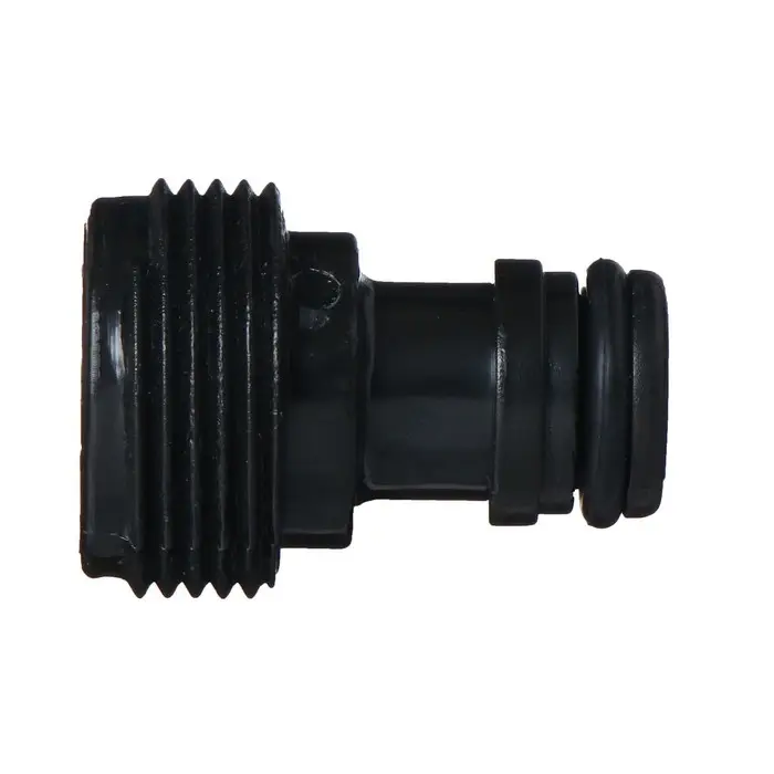 Штуцер, наружная резьба 3/4", быстросъёмное соединение, пластик, Greengo